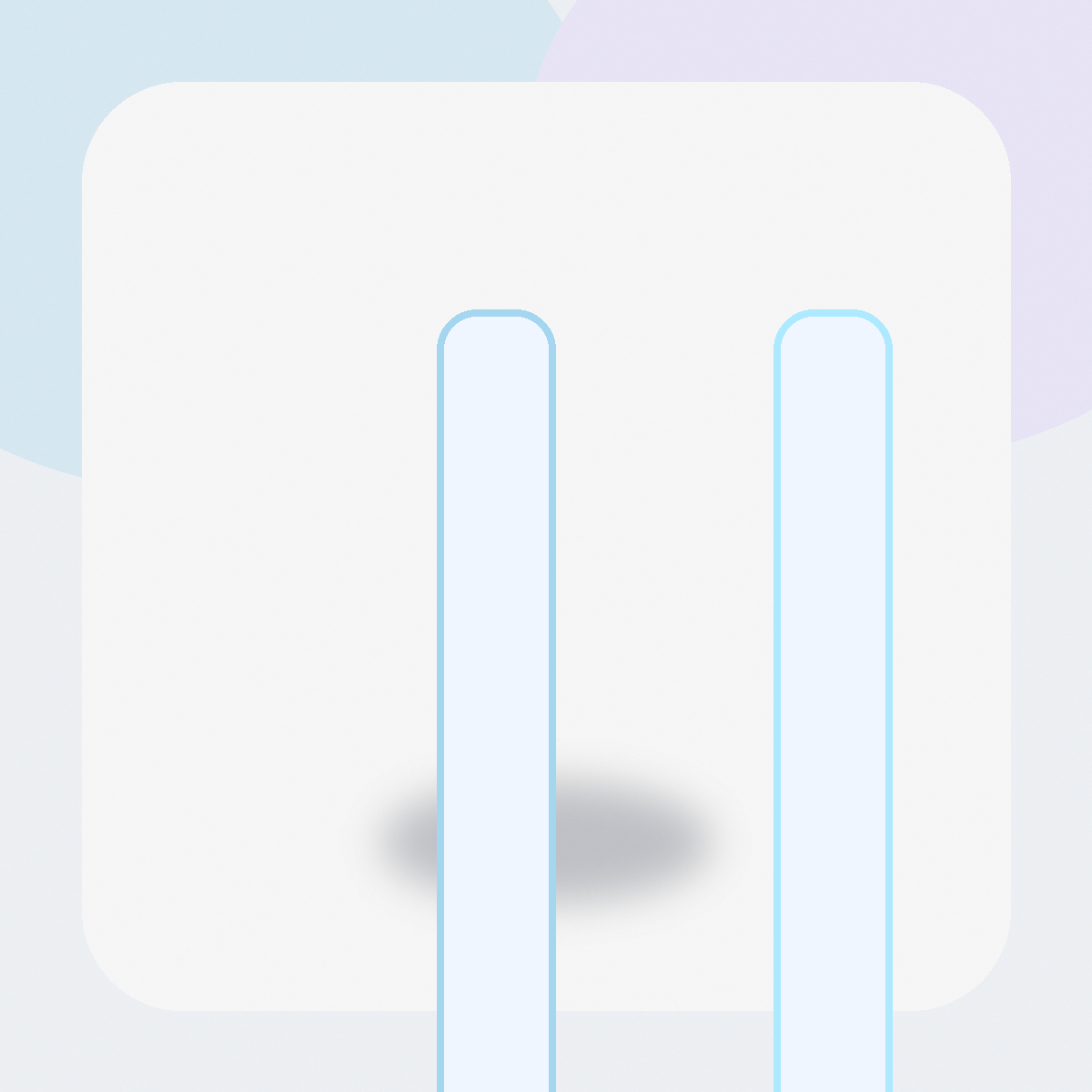 Вилка столовая Linear Матовая Сталь